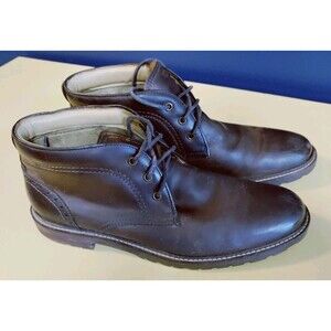 Florsheim Brown Leather Chukka Lace-Up Boots Men's Size 8.5
